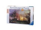 Ravensburger Hadihajók puzzle, 3000 darab,  puzzle, puzleball
