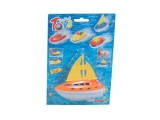 lego, webshop, webáruház, legó, legókFelhúzható mini csónak - sárga-narancs vitorlás hajó,  3 éveseknek,  4 éveseknek,  5 éveseknek,  6 éveseknek, Simba, Hajók