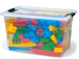 lego, webshop, webáruház, legó, legókWader: Színes közepes építõkockák dobozban - 240 db,  3 éveseknek,  4 éveseknek,  5 éveseknek,  6 éveseknek, LEGO, DUPLO, műanyag építőjáték, Wader