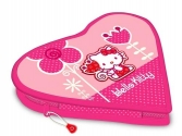 Hello Kitty: szív alakú rózsaszín tolltartó, ars una