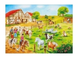 lego, webshop, webáruház, legó, legókRavensburger Póni farm puzzle, 100 darab,  6 éveseknek,  7 éveseknek,  8 éveseknek,  9 éveseknek, 10 éveseknek, 11 éveseknek, 12 éveseknek, Ravensburger, Puzzle, Puzleball, Puzzle 100 db-ig