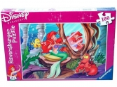 Kis hableány: Ariel vízi világa 100 db-os puzzle, kis hableány
