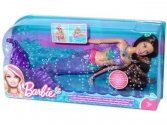 Barbie: Csillogó-villogó sellő - Barna, mattel