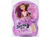 Sparkle Girlz - Camellia tündér baba kiegészítőkkel - 30 cm,  játékfigurák