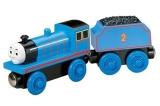 lego, webshop, webáruház, legó, legókThomas Fa: Edward a kék gőzmozdony (WR),  2 éveseknek,  3 éveseknek,  4 éveseknek,  5 éveseknek,  6 éveseknek,  7 éveseknek,  8 éveseknek, Thomas & Friends, Learning Curve, Vonatok, sínek, kiegészítők, Szereplők, Thomas Wooden Railway (WR), Edward