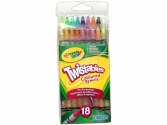 Crayola: 18 db csavarható végû színesceruza,  színezők