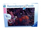 Ravensburger Csoki mánia puzzle, 1000 darab,  puzzle, puzleball