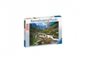 Ravensburger Ausztriai hegyek, 3000 darab,  puzzle, puzleball