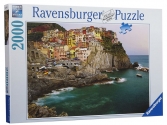 Ravensburger Cinque Terre puzzle, 2000 darab,  puzzle, puzleball