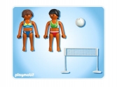 Strandröplabdás lányok röplabda hálóval - 5188, playmobil