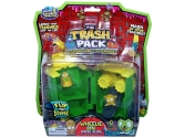 Trash Pack - Kukabúvárok darálós gyűjtődoboz,  játékfigurák