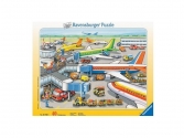 Ravensburger Repülõtér puzzle, 30-48 darab,  7 éveseknek