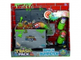 Trash Pack - Kukabúvárok 2. évad - célba lövő szemetes kuka,  játékfigurák