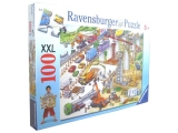 lego, webshop, webáruház, legó, legókRavensburger Építkezés puzzle, 100 darab,  6 éveseknek,  7 éveseknek,  8 éveseknek,  9 éveseknek, 10 éveseknek, 11 éveseknek, 12 éveseknek, Ravensburger, Puzzle, Puzleball, Puzzle 100 db-ig