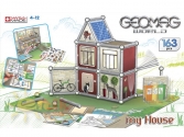 Geomag World my house - Az én házam kezdőszett 163 db-os ,  építőjátékok