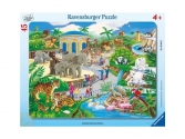 Ravensburger Puzzle 30-48darab Állatkertben,  7 éveseknek