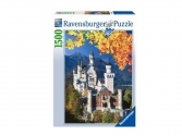 Ravensburger Neuschwanstein puzzle, 1500 darab,  puzzle, puzleball