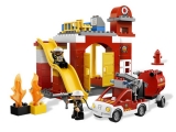 lego, webshop, webáruház, legó, legók6168 Tűzoltóállomás,  2 éveseknek,  3 éveseknek,  4 éveseknek,  5 éveseknek, DUPLO, LEGO - gyártó, LEGO, DUPLO, műanyag építőjáték, Duplo - Vészhelyzet