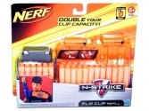 NERF utántöltő készlet - kis narancssárga lőszerek tartalék tárakkal, nerf
