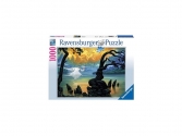 Ravensburger Sárkánylovag puzzle, 1000 darab,  puzzle, puzleball