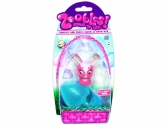 Zoobles Húsvéti tojás - Bun E. Rabbit kék tojással,  játékfigurák