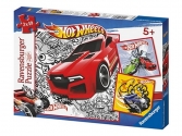 Ravensburger Hot Wheels óriások puzzle 3x49 darab, lego, webshop, webáruház, legó, legókCsuklós busz - kék,  3 éveseknek,  4 éveseknek,  5 éveseknek,  6 éveseknek,  7 éveseknek,  8 éveseknek,  9 éveseknek, 10 éveseknek, Dickie, Busz, Autók