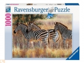 Ravensburger Zebrák puzzle, 1000 darab,  puzzle, puzleball