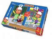 Trefl Manny Mester 24+48 db-os puzzle, lego, webshop, webáruház, legó, legókPlay-Doh mini tégelyes formanyomók - macis forma,  3 éveseknek,  4 éveseknek,  5 éveseknek,  6 éveseknek,  7 éveseknek, Hasbro, Gyurma, Kreatív és készségfejlesztő, Play-Doh