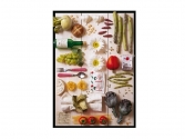 Ravensburger Mediterrán ételek puzzle, 1000 darab, ravensburger