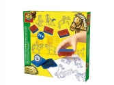 SES Kimosható nyomdakészlet, lovak, lego, webshop, webáruház, legó, legók3D puzzle kék kastély,  6 éveseknek,  7 éveseknek,  8 éveseknek,  9 éveseknek, 10 éveseknek, 11 éveseknek, 12 éveseknek, 13 éveseknek, 14 éveseknek, Puzzle, Puzleball, Puzzle 3D 100 db-ig