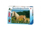 Ravensburger Lovak puzzle, 200 darab,  puzzle, puzleball