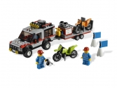 4433 Dirt Bike szállítóautó,  lego, duplo, műanyag építőjáték