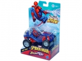 Pókember: Sand Spider kék autó, pókember