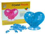 lego, webshop, webáruház, legó, legók3D Crystal Puzzle - szív, kék,  8 éveseknek,  9 éveseknek, 10 éveseknek, 11 éveseknek, 12 éveseknek, 13 éveseknek, 14 éveseknek, 15 éveseknek, 16 éves kortól, Puzzle, Puzleball, Puzzle 3D 100 db-ig