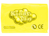 Kiddy clay kis gyurma sárga,  kreatív és készségfejlesztő