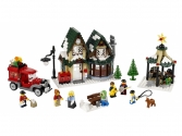 10222 Posta a téli kisvárosban,  lego, duplo, műanyag építőjáték