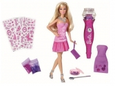 Barbie csillám-ceruzával és csillámporral, barbie