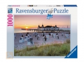 Ravensburger Ahlbeck puzzle, 1000 darab,  puzzle, puzleball