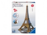 Ravensburger Eiffel-torony 3D puzzle, 216 darab,  puzzle, puzleball