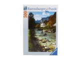 lego, webshop, webáruház, legó, legókRavensburger Ramsau templom puzzle, 500 darab,  9 éveseknek, 10 éveseknek, 11 éveseknek, 12 éveseknek, 13 éveseknek, 14 éveseknek, Ravensburger, Puzzle, Puzleball, Puzzle 1000 db-ig