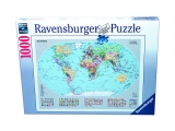 lego, webshop, webáruház, legó, legókRavensburger Világtérkép puzzle, 1000 darab,  9 éveseknek, 10 éveseknek, 11 éveseknek, 12 éveseknek, 13 éveseknek, 14 éveseknek, Ravensburger, Puzzle, Puzleball, Puzzle 1000 db-ig