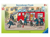Ravensburger 15 db-os Tűzoltós puzzle,  tűzoltóság