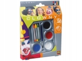 SES Clowny arcfesték, 4+3 színû,  baba - smink, fésük...