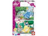 Educa Disney Hercegnők 2 x 20 db-os puzzle,  3 éveseknek