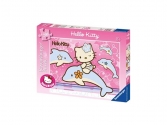 Ravensburger Hello Kitty 200 db-os puzzle, hello kitty