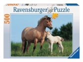 Ravensburger Kanca és csikó puzzle, 500 darab,  puzzle, puzleball