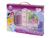Disney hercegnők nyomdakészlet színesceruzákkal, füzetettel,  iskolai kellék, hátizsák