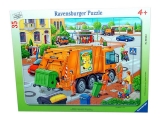 lego, webshop, webáruház, legó, legókRavensburger Kukásautó ramapuzzle, 35 darab,  4 éveseknek,  5 éveseknek,  6 éveseknek,  7 éveseknek,  8 éveseknek,  9 éveseknek, Ravensburger, Puzzle, Puzleball, Puzzle 100 db-ig