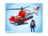Vízágyús tûzoltóhelikopter - 4824, playmobil