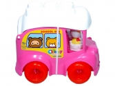 Clemmy Hello Kitty iskolabusz,  babáknak